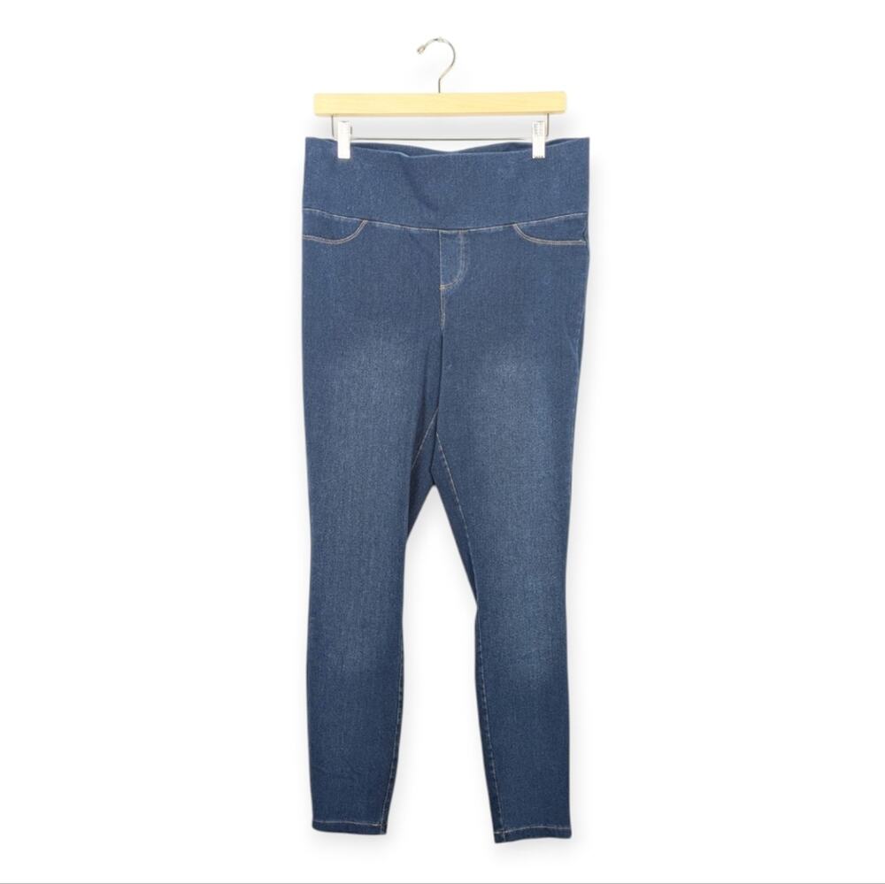 NWT Seraphine Blue Maternity Skinny Jeggings Size 10